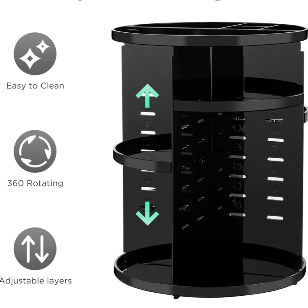 360 Rotating Makeup 💄 Organizer - Picture 5 of 11